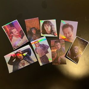 10 count Stranger Things holographic sticker pack